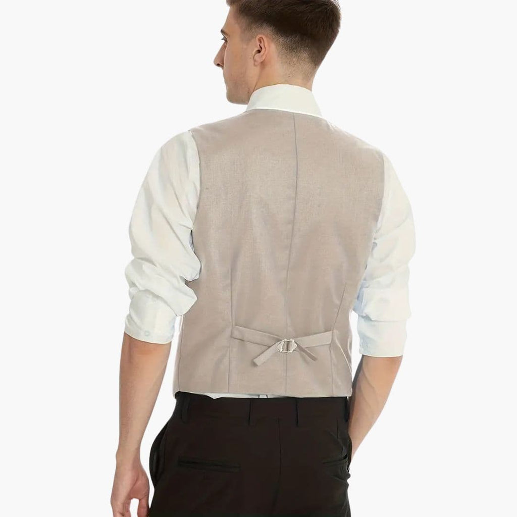 Męski zestaw garniturowy z marynarką i spodniami